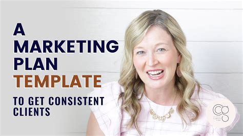 A Marketing Plan Template To Get Consistent Clients - YouTube