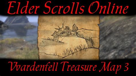 Vvardenfell Treasure Map 3 [Elder Scrolls Online] ESO - YouTube