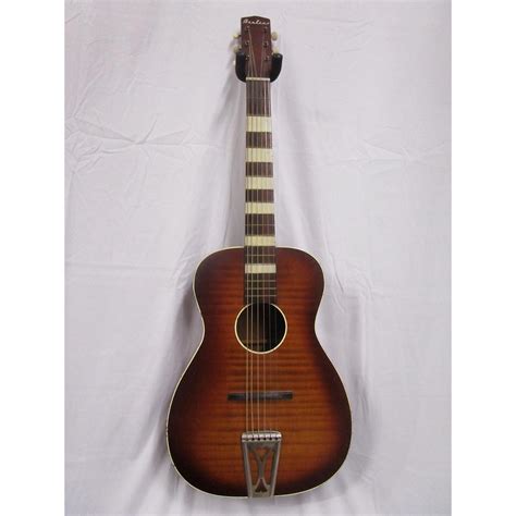 Vintage Airline 1960s Parlor Acoustic Guitar Sunburst | Musician's Friend