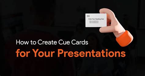 How to Create Cue Cards for Presentations - SlideBazaar Blog