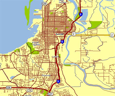 City Map of Everett