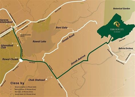 Park View City Islamabad Map (UPDATED) Project Details | NOC | location | map | Plot Prices