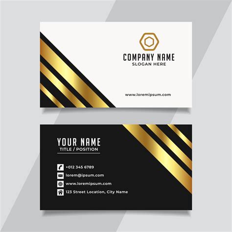 Name Card Template 2065935 Vector Art at Vecteezy