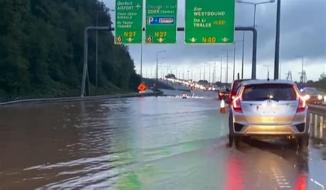 Cork City 'Underwater' Following Yellow Weather Warning