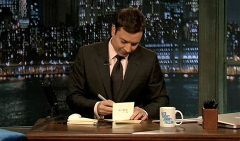 Thank you Notes Jimmy Fallon Blank Template - Imgflip