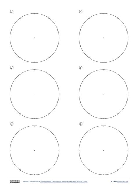 Blank Pie Charts - MathsFaculty