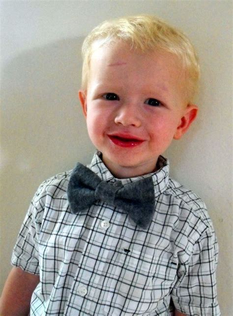 This Homemade Life: The Bow Tie: Because Little Boys Need Tutorials Too ...