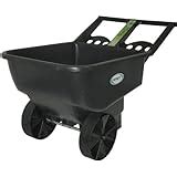 Amazon.com: Ames Easy Roller 4 cubic foot poly yard cart - 2463875: Patio, Lawn & Garden