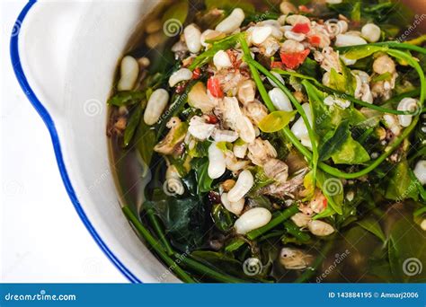 Spicy Soup of Red Ant Eggs are Larvae Stock Image - Image of meal ...