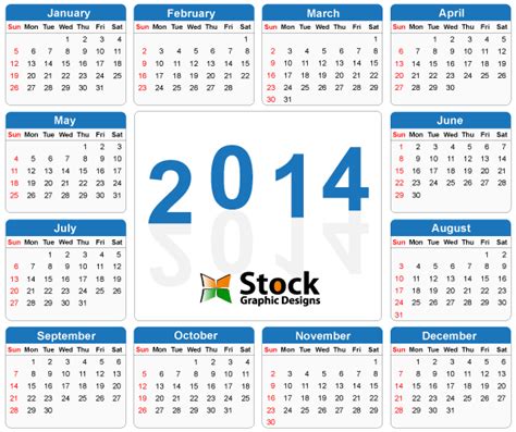 2014 Calendar Vector Free Download by Stockgraphicdesigns on DeviantArt