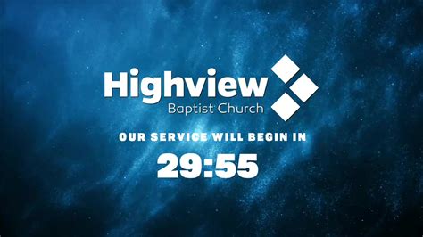 Sunday Morning Service | Highview Baptist Church was live. | By Highview Baptist Church