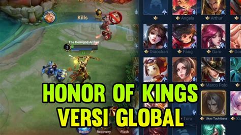 Review Honor of Kings global - honor of Kings - YouTube