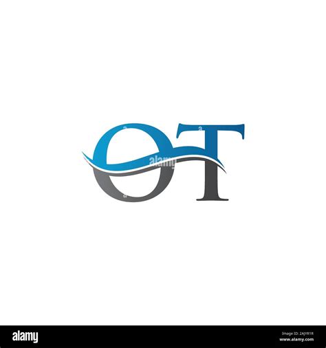 Initial Letter OT Logo Design Vector Template. OT Letter Logo Design ...