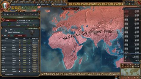 EU4 province map overlaid with Extended Timeline mod's 2014 start : eu4