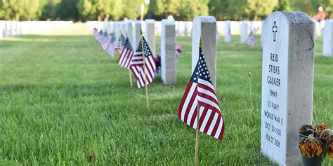 2021 Flag Placement, Fort Snelling National Cemetery, Minneapolis, 30 May 2021