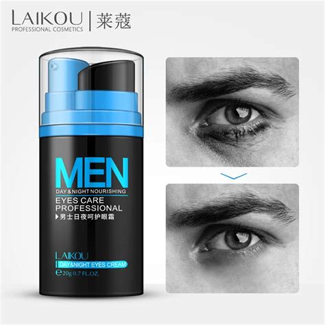 MEN Eye Cream Day and Night Anti Puffiness Dark Circle Wrinkle Ageless Moisturizing Whitening ...