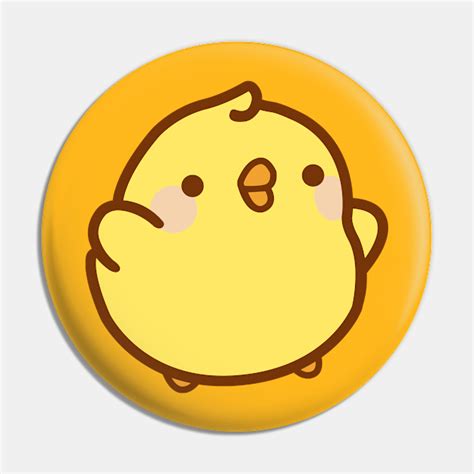 Piu Piu - Molang - Molang - Pin | TeePublic