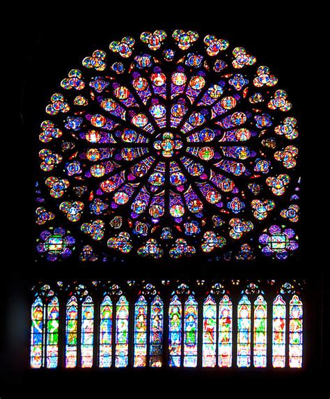 The Stained Glass Windows of Notre Dame de Paris - nslphotography