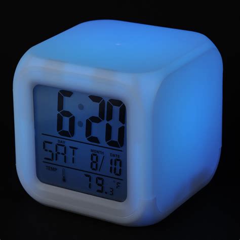 4imprint.com: Color Changing LED Alarm Clock 118460