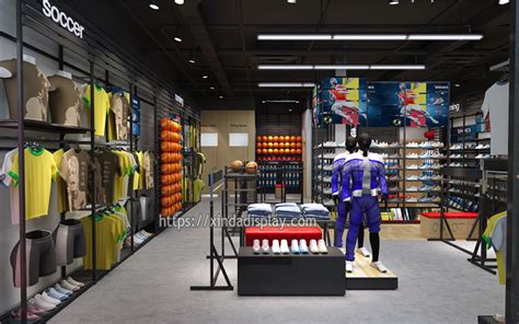 Retail Sports Shop Design Sportswear Store Display Sport Shop Interior ...