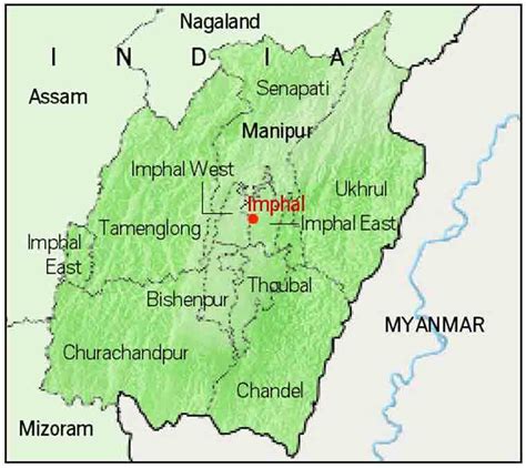 Simply put: Seven new districts that set Manipur ablaze | Explained ...