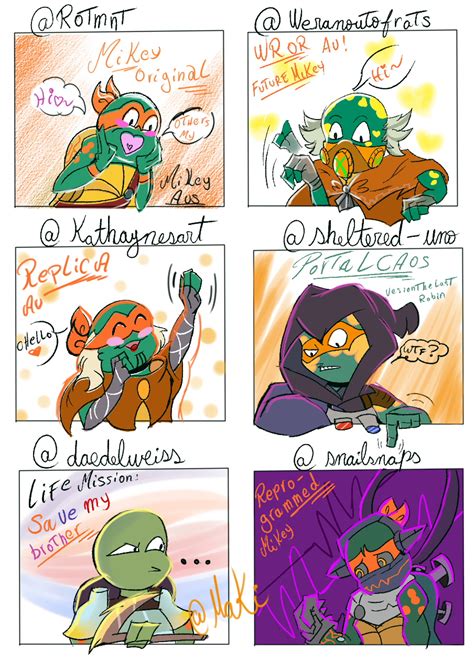 MIKEY-ANGST!!!//ROTTMNT// Aus by liyencebonafont on DeviantArt