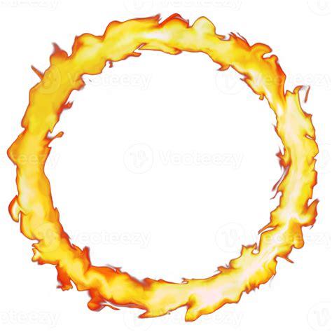 Ring of fire flame 13442216 PNG