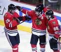 Game 2 photos: Blackhawks 5, Wild 2 -- Chicago Tribune