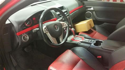 My 2009 Pontiac G8 GT: Interior trim wrapped