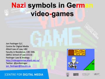 “Nazi symbols in German video-games” – More Than Just A Game ...