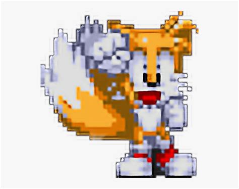 Tails Flying Sprite ~ Sprites Spinball Pixel Sega Hedgeblog | Carisca ...