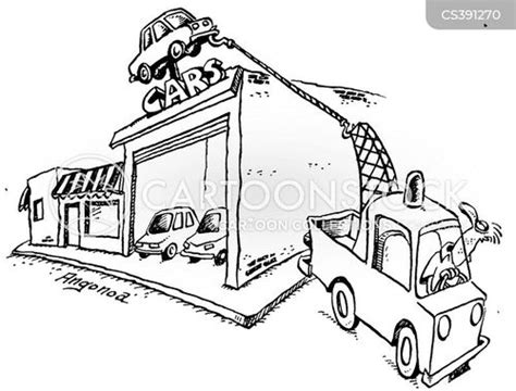 Breakdown Truck Cartoons and Comics - funny pictures from CartoonStock