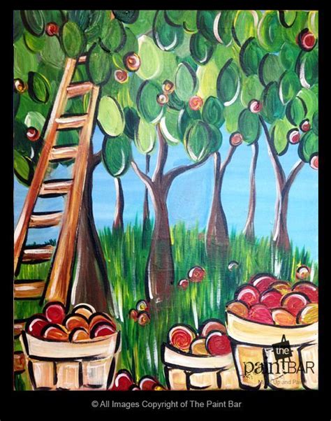 Image result for paintings of apple orchards | Painting, Tree art, Art painting