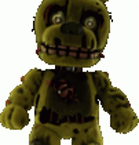 Springtrap Fnaf Sticker - Springtrap Fnaf Fnaf Springtrap - Descubre y comparte GIF