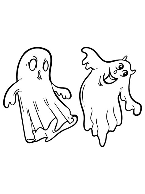 Scary Halloween Boo-tiful Ghost Coloring Page - Free Printable Coloring ...