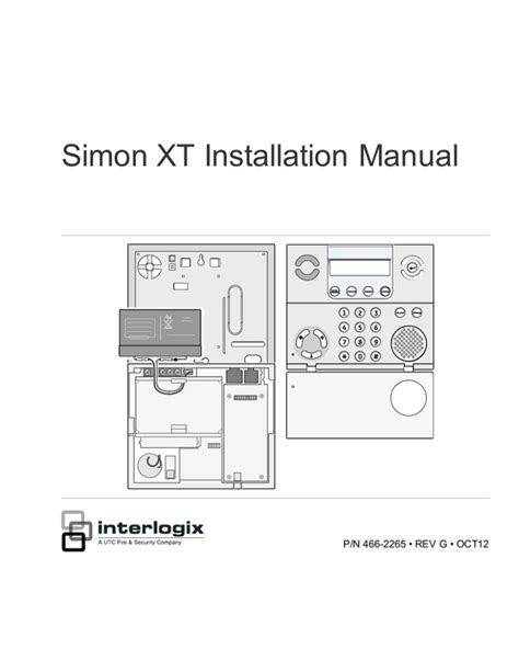 Simon XT Installation Manual