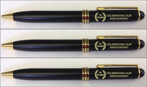Personalised pen, engraved with a message of your choice. The perfect anniversary gift. # ...