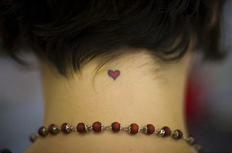 Small Neck Tattoos Ideas