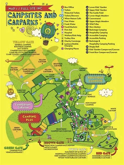 Camp Bestival 2022: Maps show site, where to park, what to expect and ...