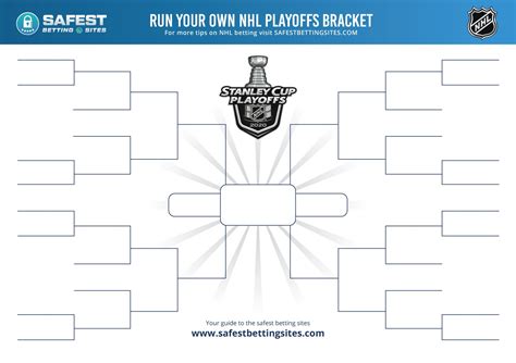 NHL Playoff Bracket 2020 (Printable PDF) - Official Stanley Cup Bracket ...