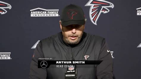 Coach Arthur Smith Gets ‘Defensive’ on Falcons’ Red-Zone Offense ...