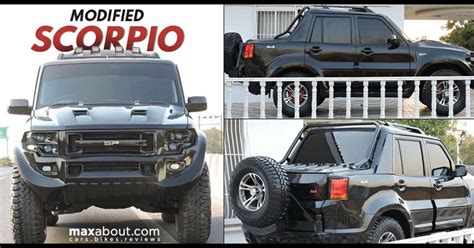 Heavily Modified Mahindra Scorpio By SP Design Studio | Scorpio car ...