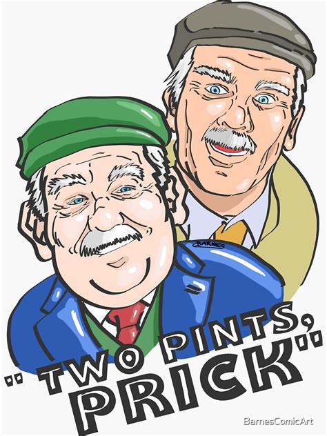 "Jack and Victor. Still Game. " Sticker for Sale by BarnesComicArt | Redbubble