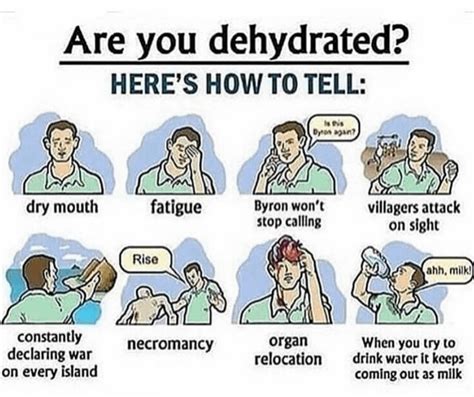 Are you dehydrated? : memes