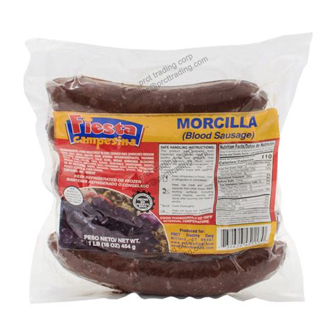 Morcilla (Blood Sausage) 1 LB – PRCT Trading