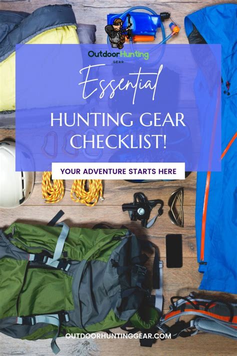 Essential Hunting Gear Checklist: Everything You Need for a Successful ...