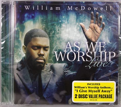 William McDowell As We Worship Live NEW CD Christian Gospel Music - CDs