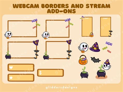 Halloween Overlay Twitch ANIMATED Halloween Twitch Overlay - Etsy