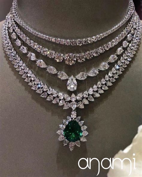 Elegant Diamond Necklace Designs