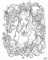 Alice In Wonderland coloring page  Free Printable Coloring Pages sketch template